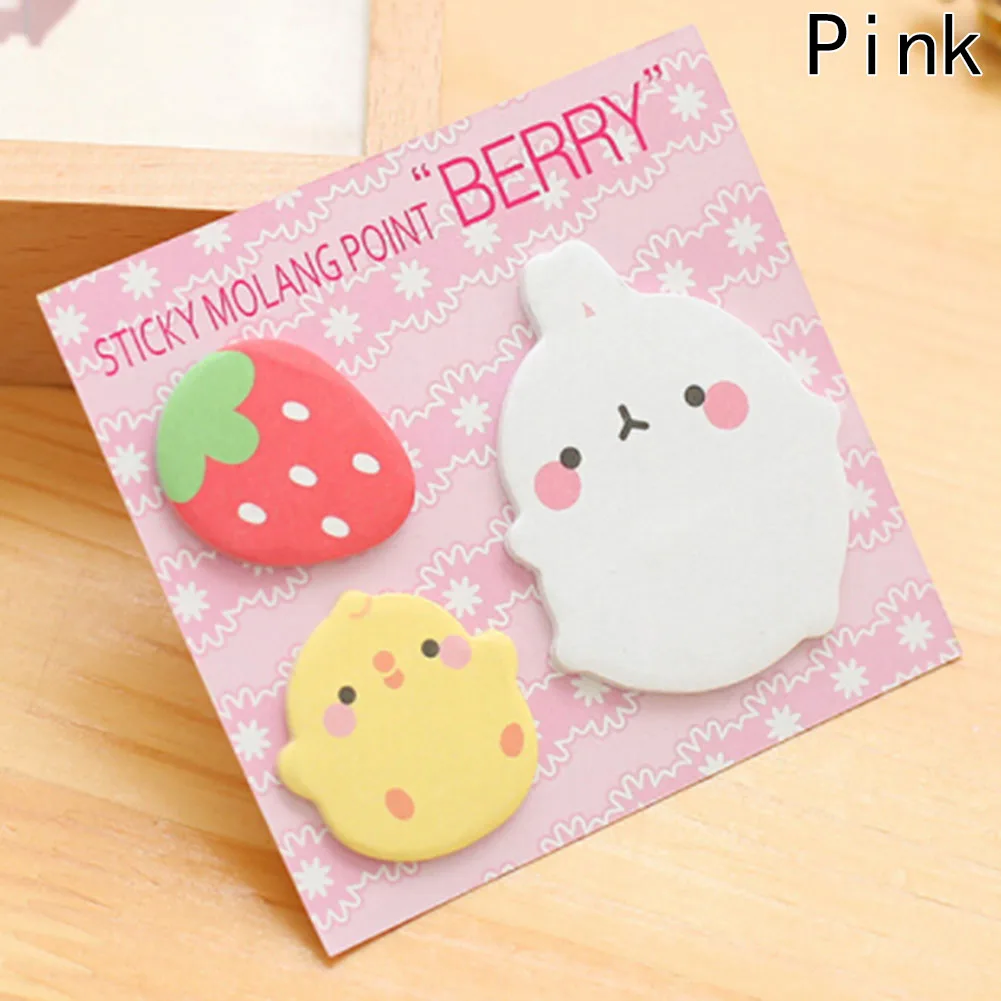 

New Korean Cartoon Rabbit Sticky Notes Creative Post Notepad Memo Pads Office Supplies School Stationery