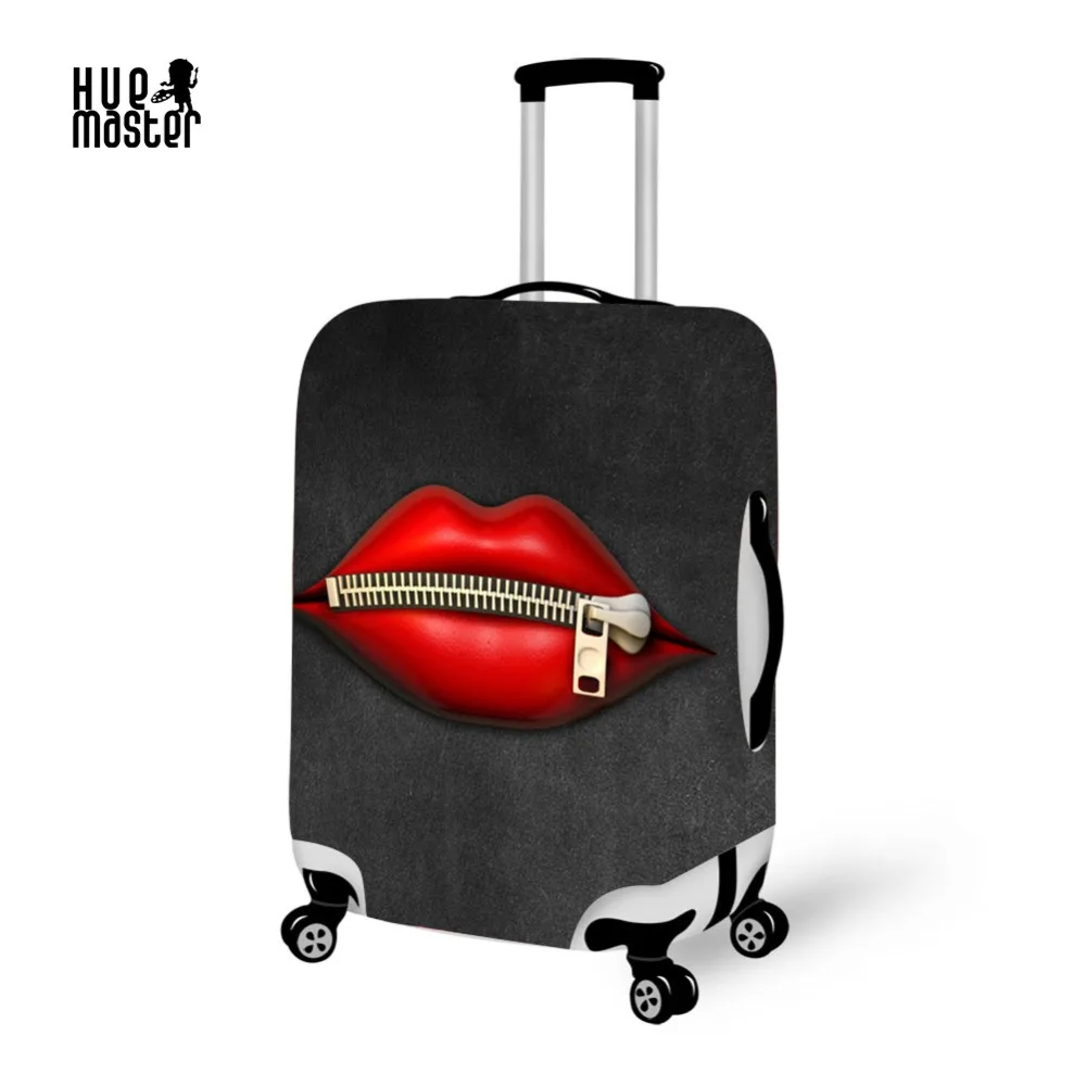 Suitcase Covers Travel Accessories Personality 3D Printed Luggage