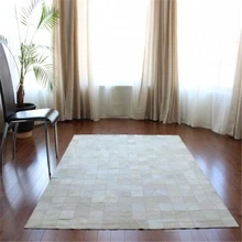 Чистый белый квадратный сшивание кожи, пользовательский размер