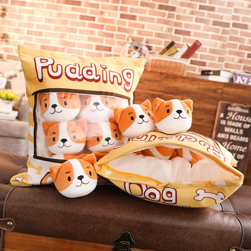 Собака Pudding Косплей Shiba Лисья Секретная служба (Inu собачий шары сумка плюшевая