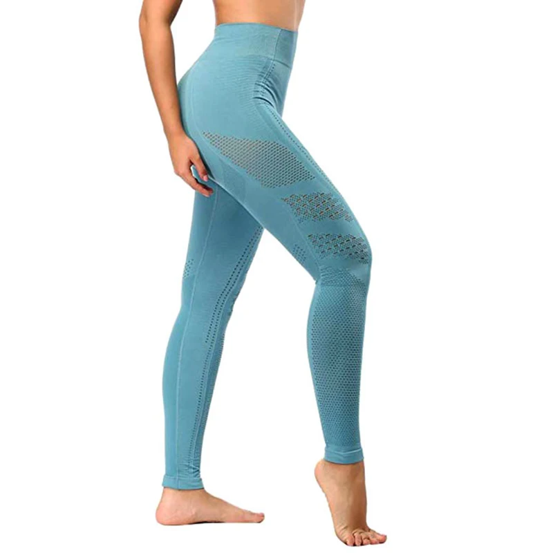

Yoga Pants Leggings Sports Running Sportswear Stretchy Fitness Leggings Seamless Tummy Control Gym Compression Tights Pants