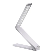 VODOOL Mini 450MAh Capacity Folding Led Reading Desk Table Lamp Adjustable Portable Bright 16 LED Book Light Working 2-3hours