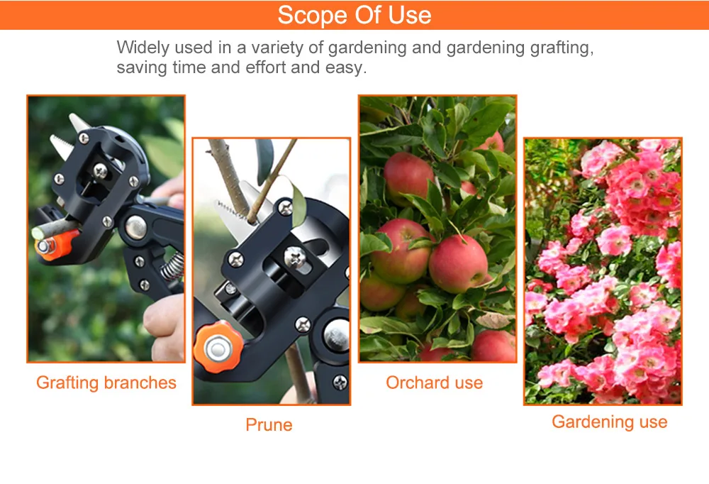 best electric weed trimmer Multifunction Grafting Pruner Gardening Scissors Tree Grafting Pruner SK5 Garden Pruner Grafting Stretch Film Garden Tools Set gas grass trimmer