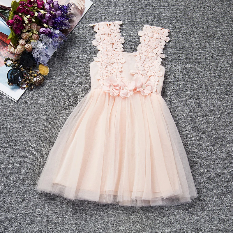 

Toddler Girl Floral Dress Newborn Infant Ball Gown For 12 24 Months Little Baby School Costume Daily Clothing Summer Tutu Dress
