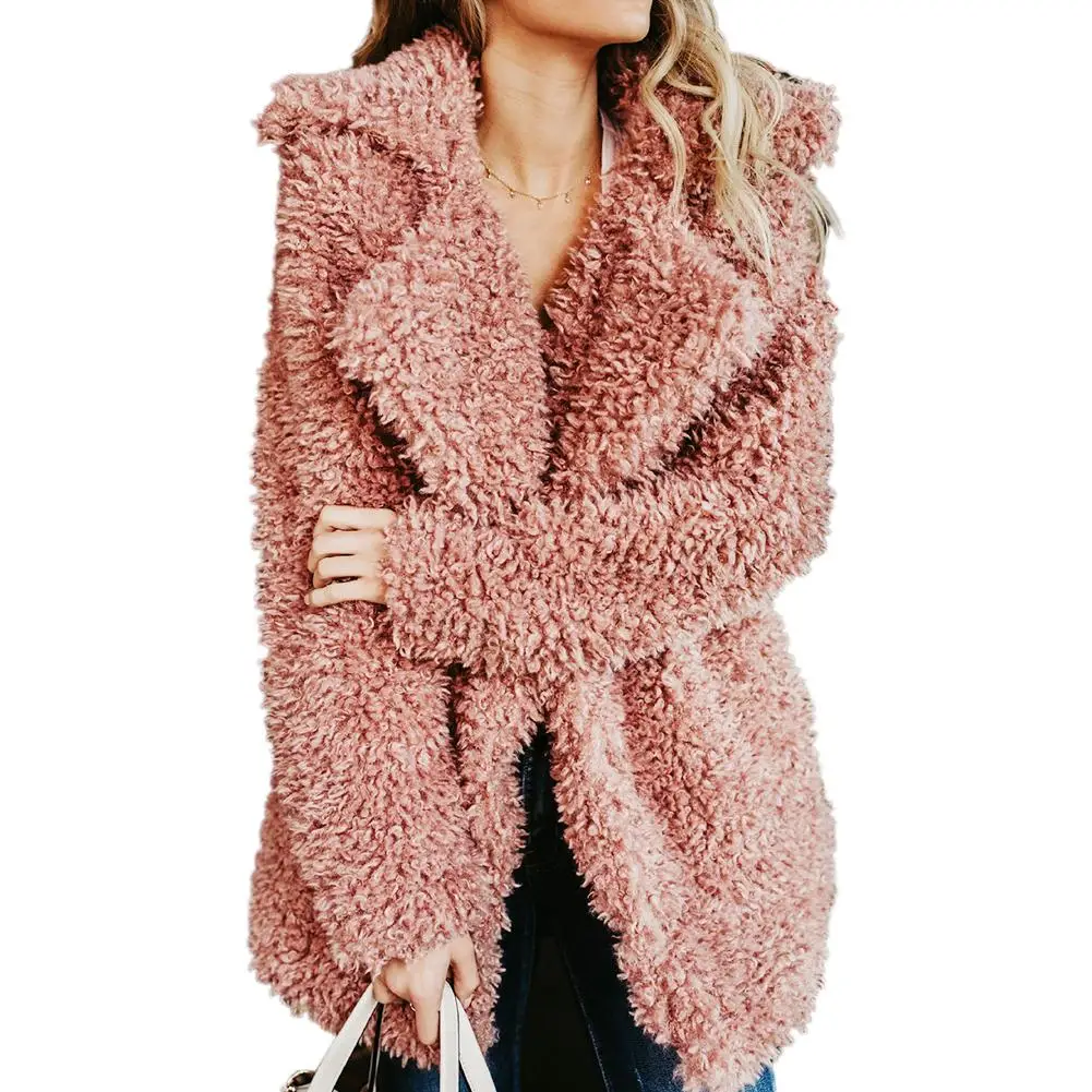 Beste Faux Bontjas Winter Vrouwen 2018 Nieuwe Mode Europese En Amerikaanse Stijl Herfst Winter Nieuwe Imitatie vrouwen Modieuze Jas