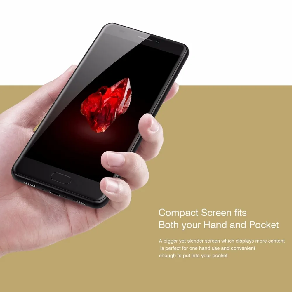 BLUBOO D2 5.2'' 3G Smartphone MTK6580A Quad Core 1.3GHz Android 6.0 1G RAM 8G ROM Dual Rear Camera 3300mAh Mobile Phone WCDMA