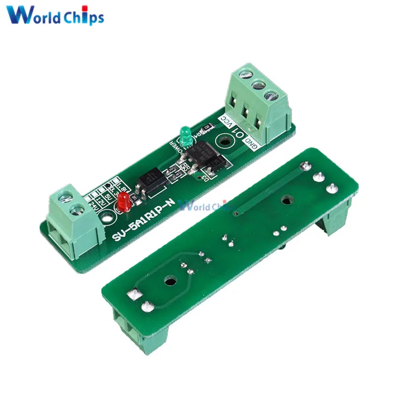 

3.3V One 1 Channel Relay Driver Module Photoelectric Isolation Input NPN/PNP PLC Devices MO With Control Signal 72*19*18mm