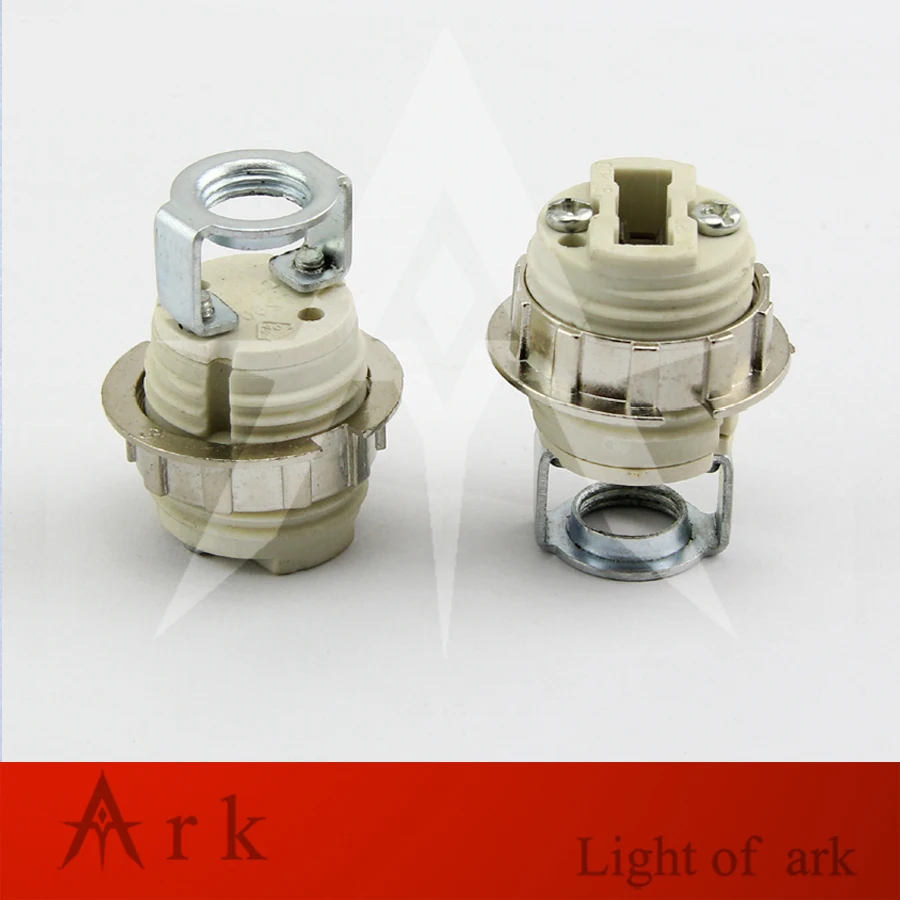 ark light 10pcs Ceramic G9 Lamp Beads Lamp holder with m10 bracket G9