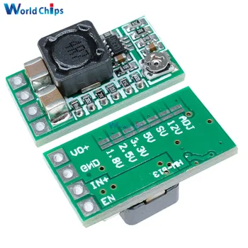 

Mini DC-DC 12-24V To 5V 3A Step Down Power Supply Module Voltage Buck Converter Adjustable Efficiency 97.5% 1.8V 3.3V 5V 9V 12V