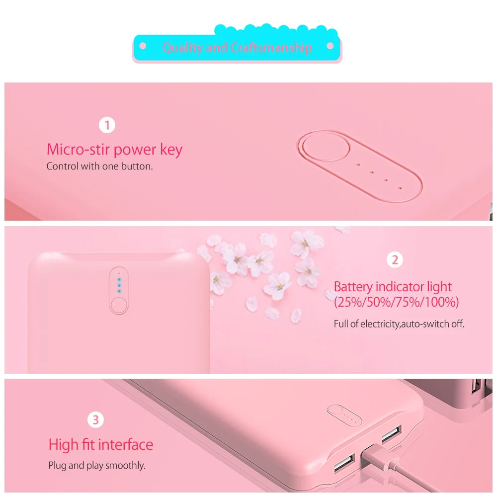 ORICO 20000mAh Power Bank Portable Charger Dual USB Powerbank External Battery Pack ORICO 20000mAh Power Bank Portable Charger Dual USB Powerbank External Battery Pack
