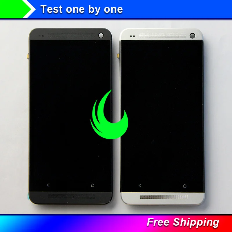 Оригинальный дисплей для HTC ONE M7 801e PN07140 ЖК кодирующий преобразователь сенсорного