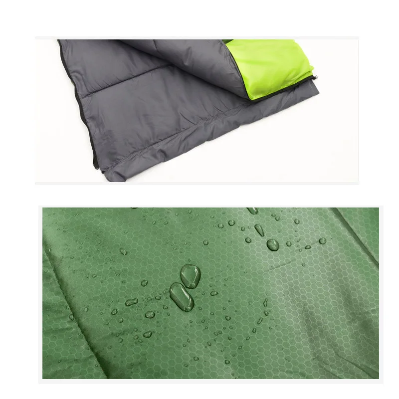 Сверхлегкий спальный мешок-конверт, 1,35 кг, спальный мешок для кемпинга, зима-осень, удобный спальный мешок, 220*75 см