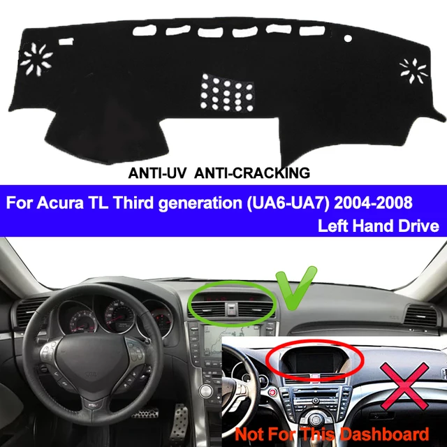 Taijs Car Dashboard Cover Dash Mat For Acura Tl Third Generation Taijs Car Dashboard Cover Dash Mat For Acura Tl Third Generation Ua6 Ua7