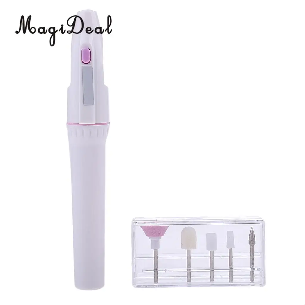 MagiDeal 5 in 1 Mini Electric Grinding Machine Sander Electric Polishing Craft Tools Model for Gundam Model Making