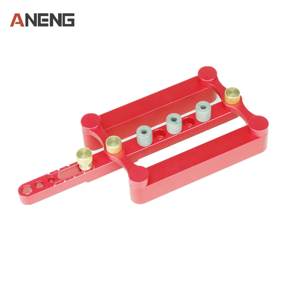 

6/8/10 mm Ultimate Self Centering Doweling Jig Set Metric Dowel Drilling Tools Power Woodworking Joinery Hand Tool