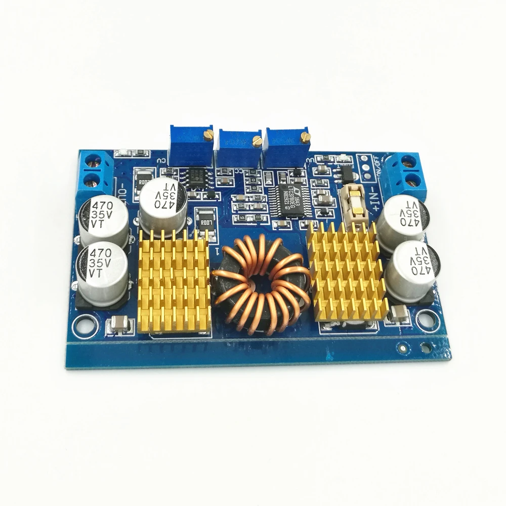 DC 5V-32V to 1V-30V 10A Automatic Step Up Down Regulator Charging Module LTC3780
