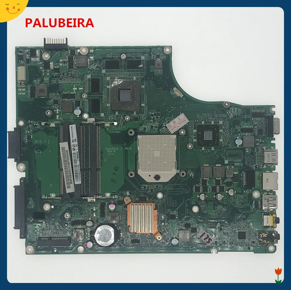 PALUBEIRA MBPV606001 для Acer aspire 5553 5553G материнская плата ноутбука DA0ZR8MB8E0 розетка s1 с