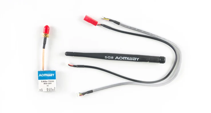 

Aomway TX001 5.8G 40CH 25/200/600mW Power Switchable Transmitter