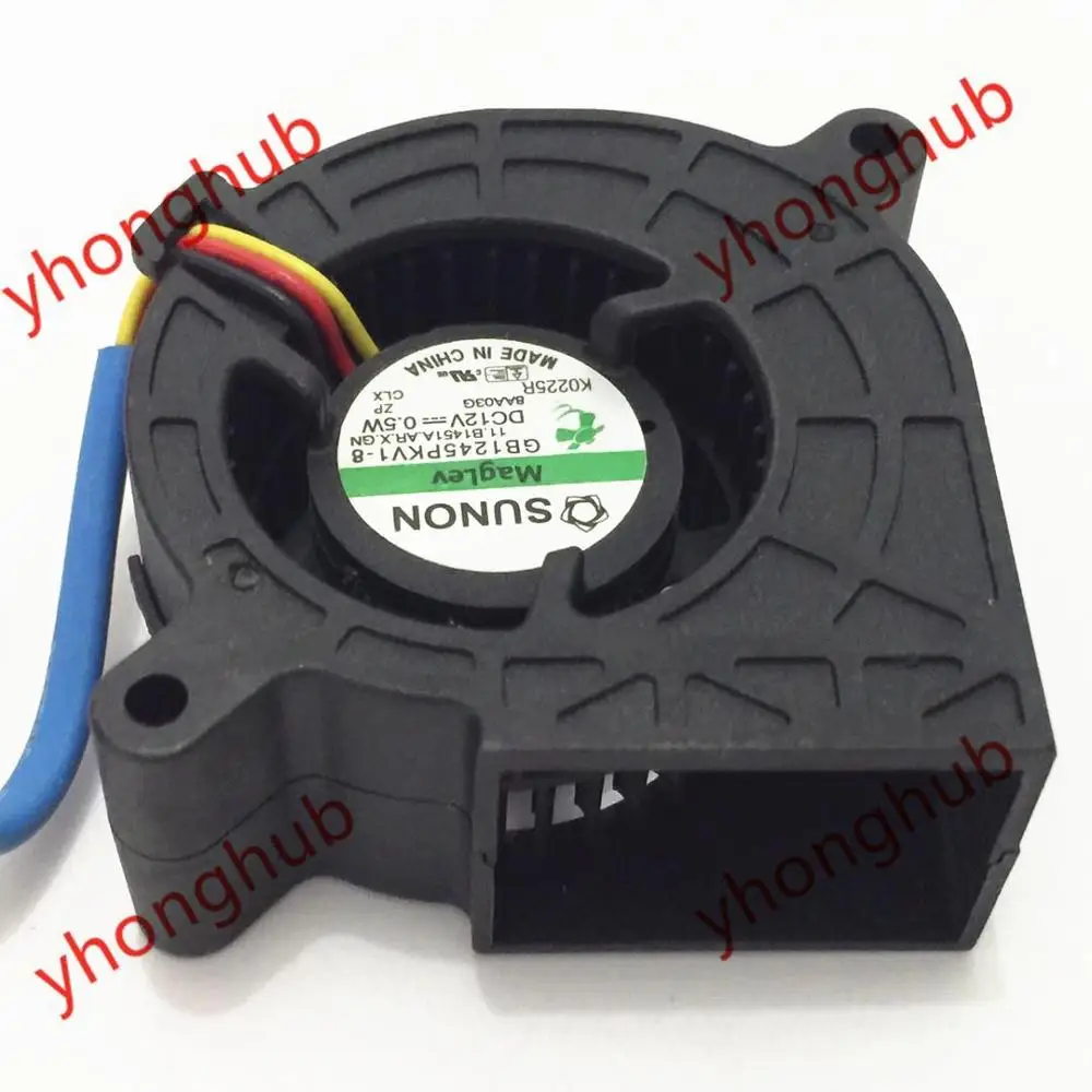 SUNON GB1245PKV1 8 11.B1451A.AR.X.GN DC 12V 0 5 W 3 wite 45x45x20 мм вентилятор охлаждения сервера|blower fan|12v dc
