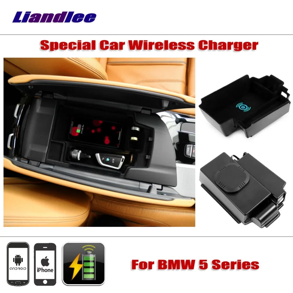 Liandlee For BMW 5 Series G30/G31/G38 2018 Special Car Wireless Charger