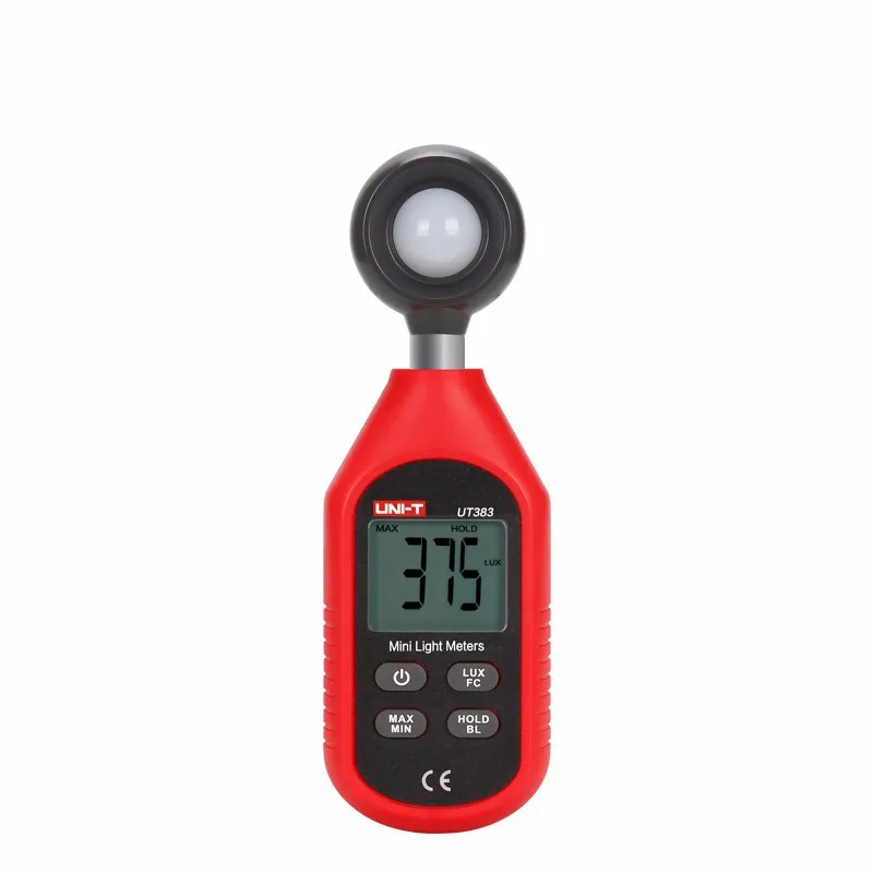 

New UNI-T UT383 Luminometer Photometer Lux Mini Digital Light Meters Environmental Testing Equipment