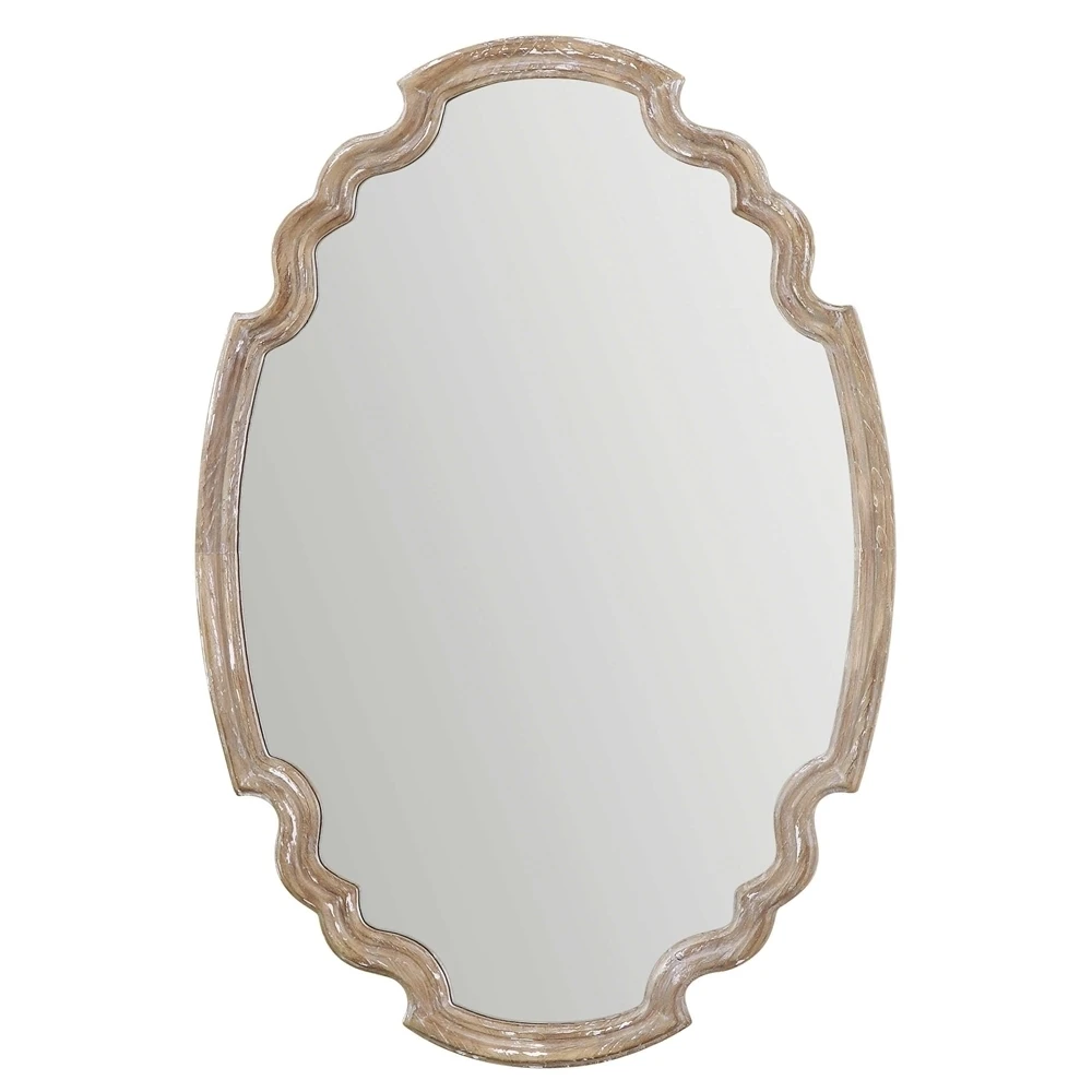Ludovica Aged Wood Mirror