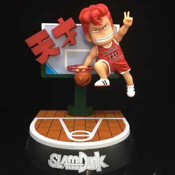 

22CM Japanese anime figure SLAM DUNK Hanamichi Sakuragi Q version action figure collectible model toys for boys