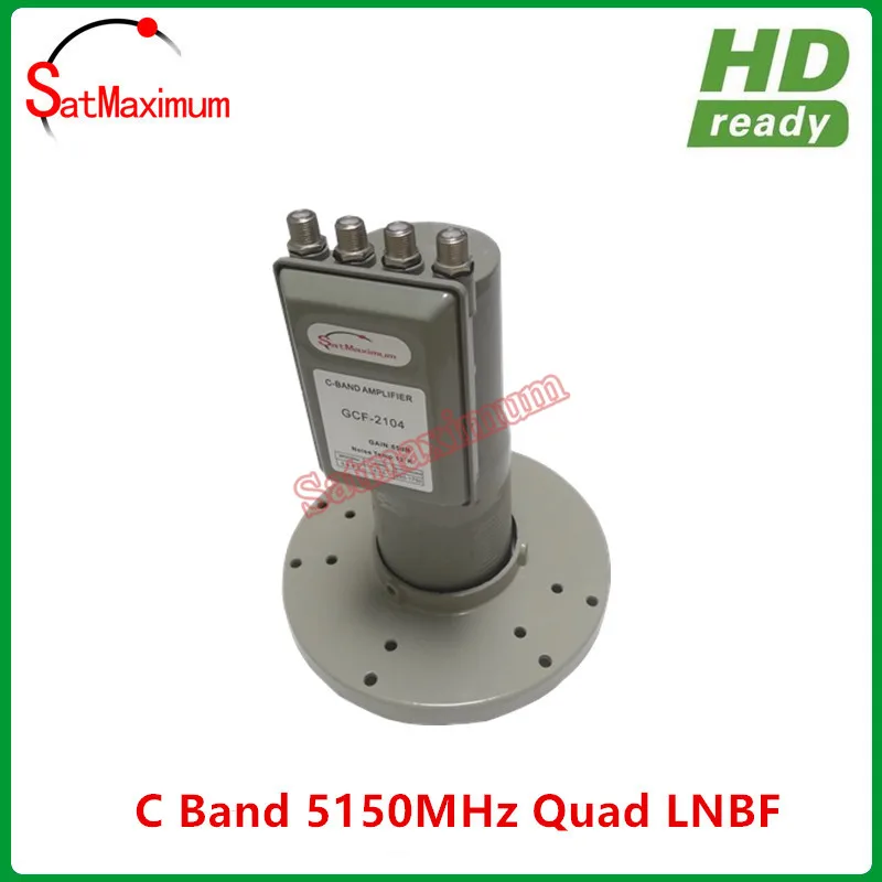 

Digital Ready LNB C band 4 output Quad LNBF with L.O Frequency 5150MHZ