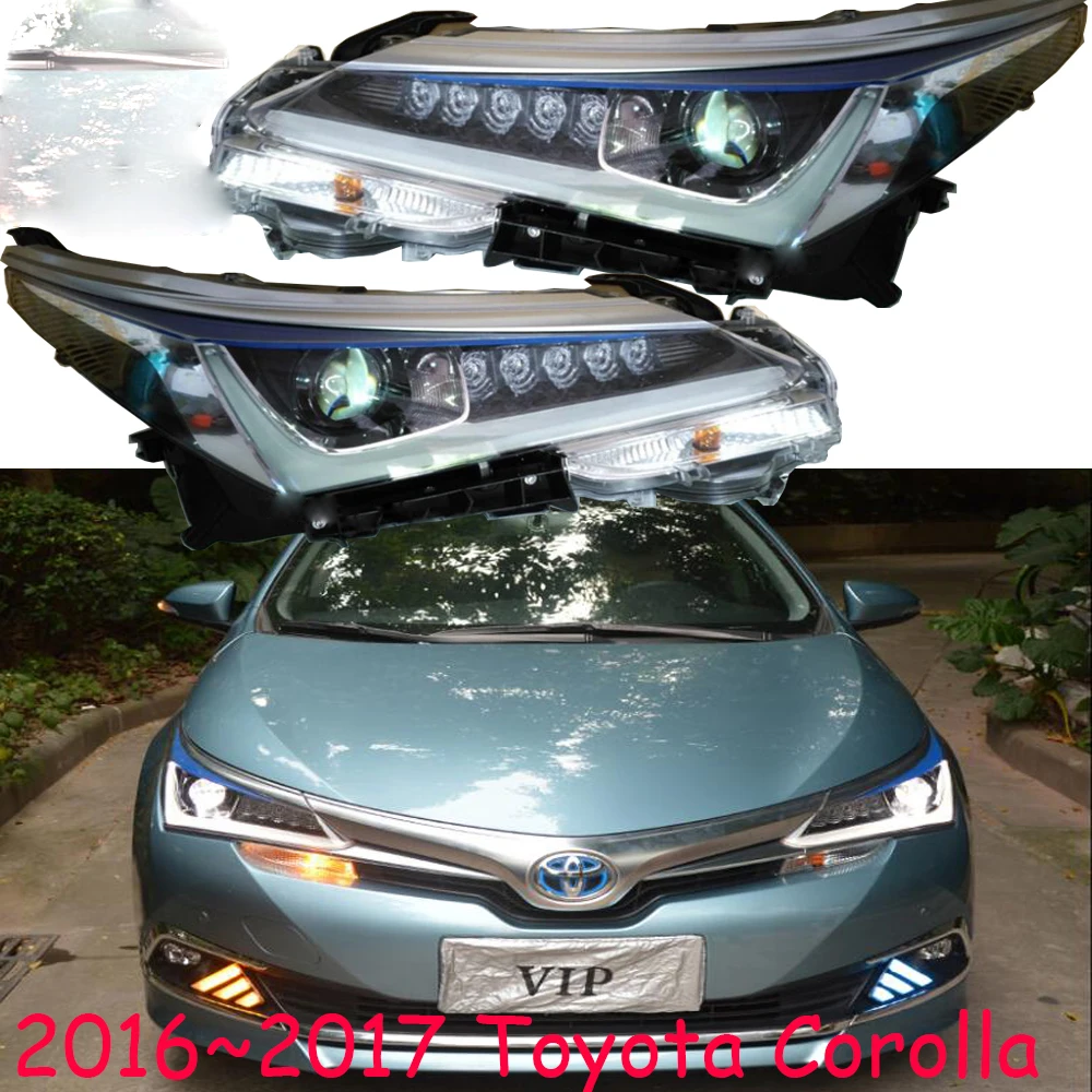 Спортивная версия HID 2016 автомобильный Стайлинг для фар Corolla vios RAV4 camry Hiace sienna yaris