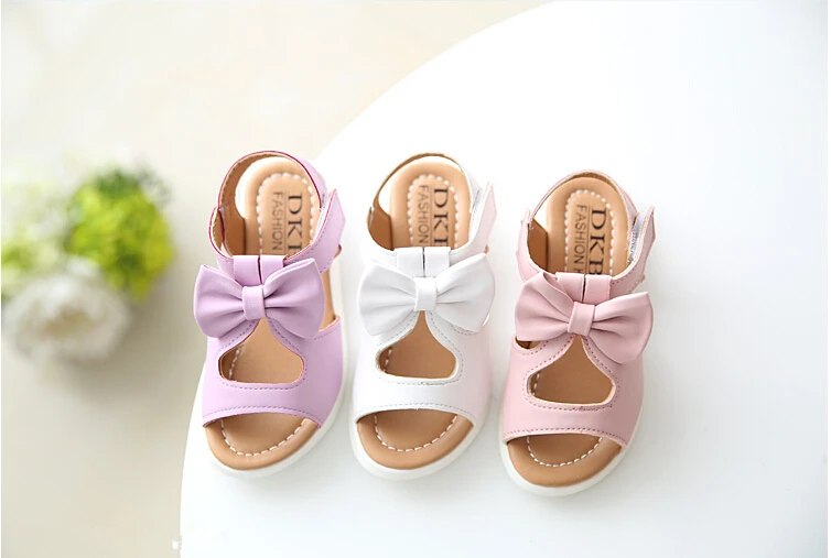 KKABBYII/летние сандалии для девочек, детская обувь для принцессы, обувь под платье, детская обувь для девочек, пляжные сандалии с бантом, обувь