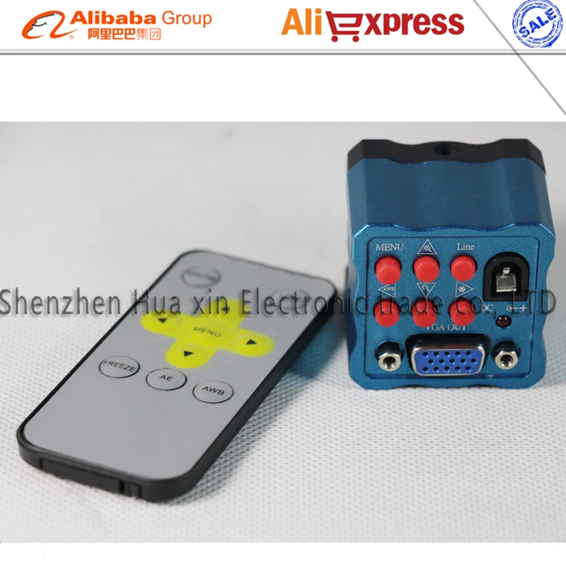 

Free shippping NEW mini HD high speed Industry Microscope Camera 1/3 inch sensor With remote control 2MP 10X zoom VGA outputs