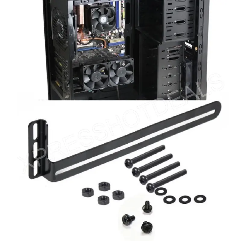 PCI Side blown Graphics card cooling fan mount bracketin Fans