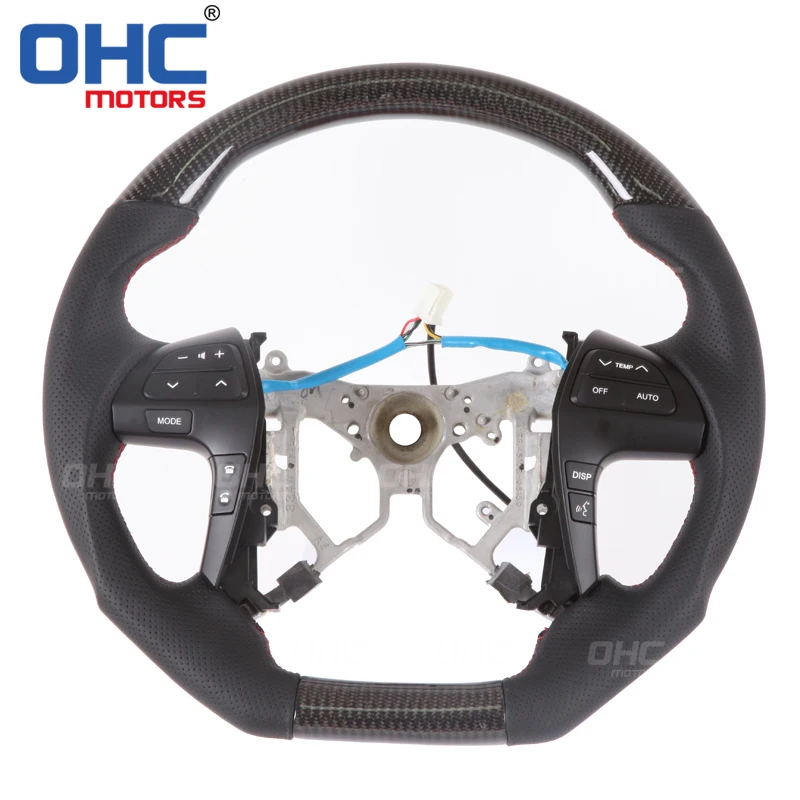 Рулевое колесо из настоящего углеродного волокна для Toyota Camry / Hilux/Estima/high