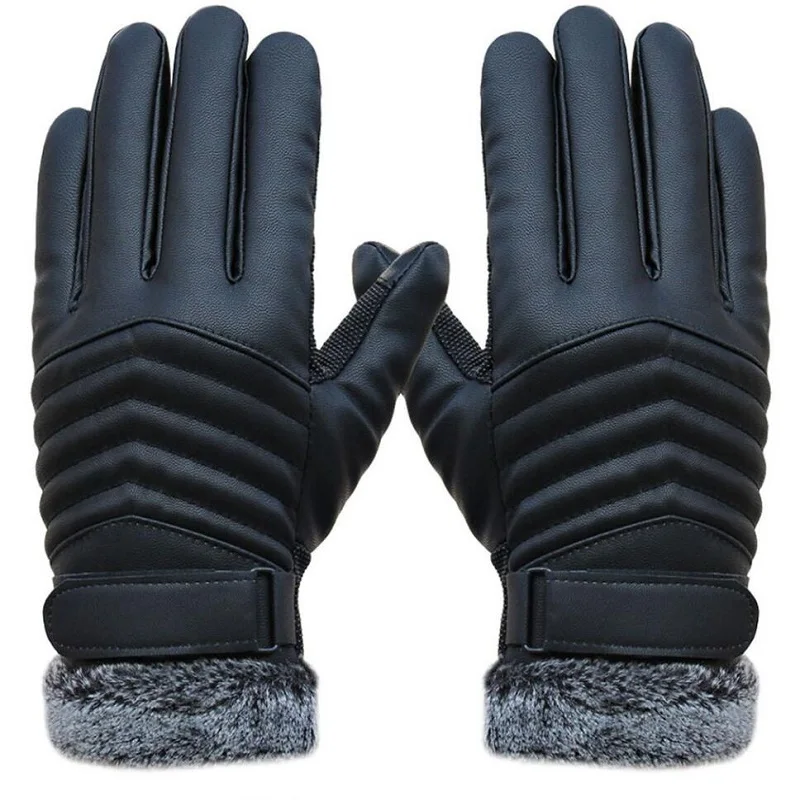 2018 Men's Gloves Leather Winter Mittens Anti Slip Screens Thermal Glove Hand Warmer Gloves For Men gants homme Guantes 2018 Men's Gloves Leather Winter Mittens Anti Slip Screens Thermal Glove Hand Warmer Gloves For Men gants homme Guantes