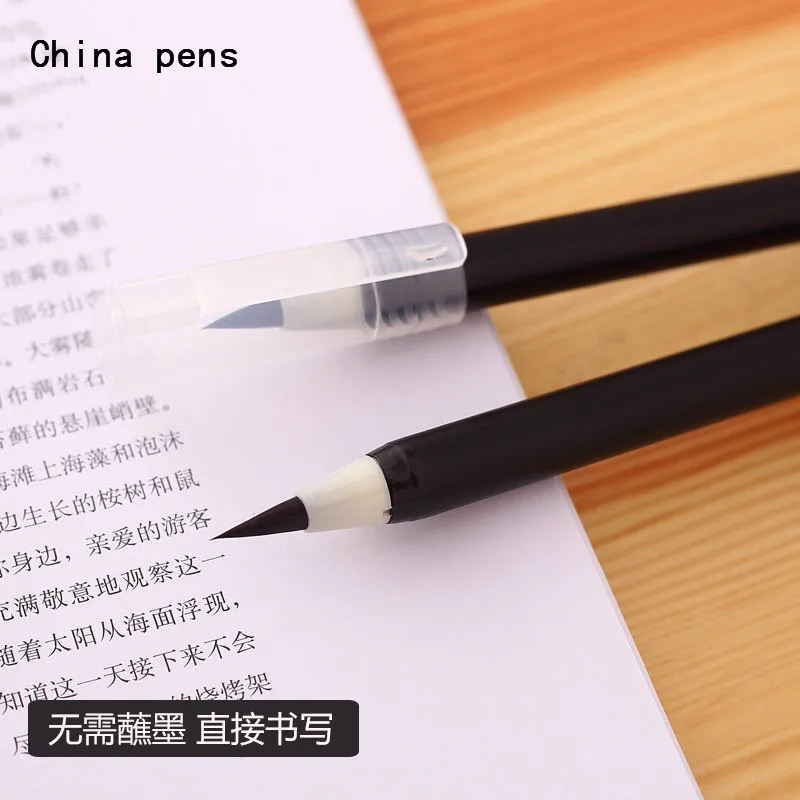 1 шт., мягкая ручка для каллиграфии, школьные канцелярские принадлежности для студентов, художественная кисть для рисования