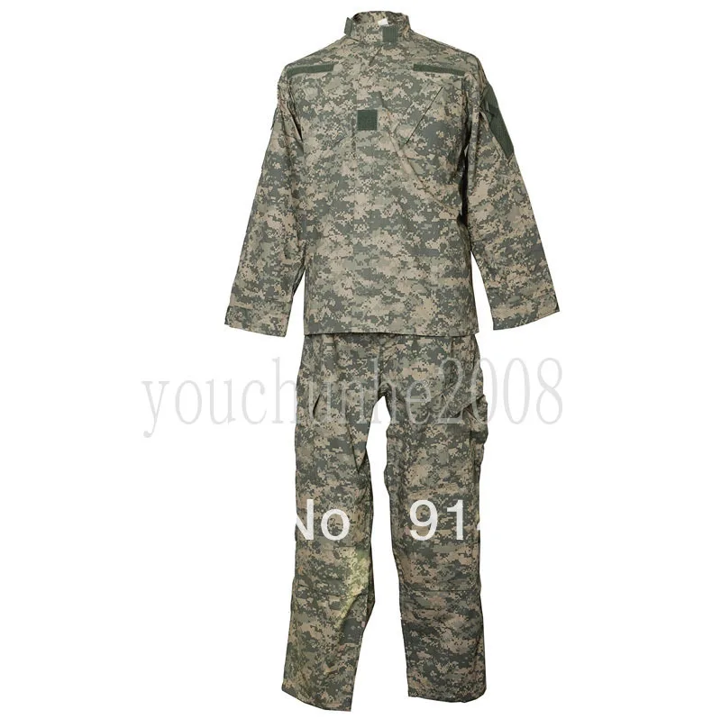 

ARMY COMBAT MILITARY UNIFORM COAT JACKET PANTS TROUSERS ACU XL-33697
