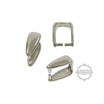 

5-7mm 925 sterling silver simple pendant bail DIY supplies findings 1535009