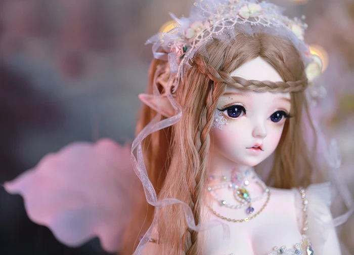 HeHeBJD 1/3 весы Freya Фантастическая кукла с крыльями BJD модная и красивая девушка