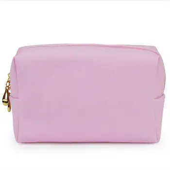 

Fashion Pu Leather High capacity Cosmetic Bags Pencil Case Bag Small Cosmetic Makeup Storage Bag Purse