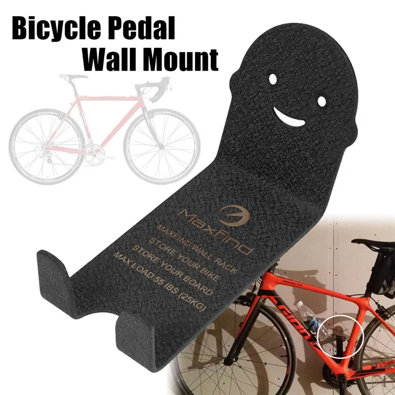 1PC Bike Bicycle Pedal Wall Mount Storage Hanger Stand Rack Skateboard Guitar