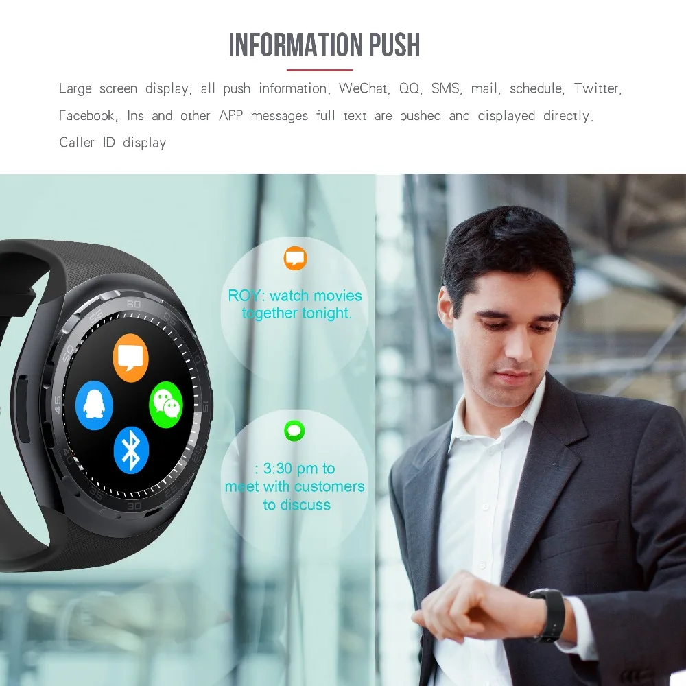 696 Y1X smartwatch С Пульсометром дистанционного камеры часы цифровой Браслет фитнес