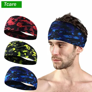 

1Pcs Yoga Sport Athletic Workout Headband For Running Sports Fitness Elastic Wicking Non Slip Lightweight Multi Style Bandana