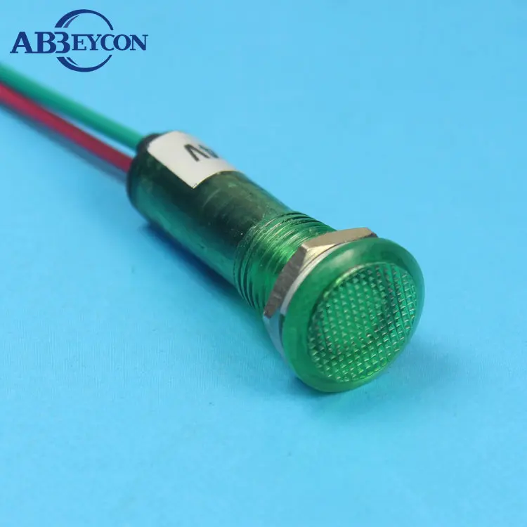 ZS26 зеленый индикатор с CE RHOS утвержден 10 сигнальный фонарик 220 v