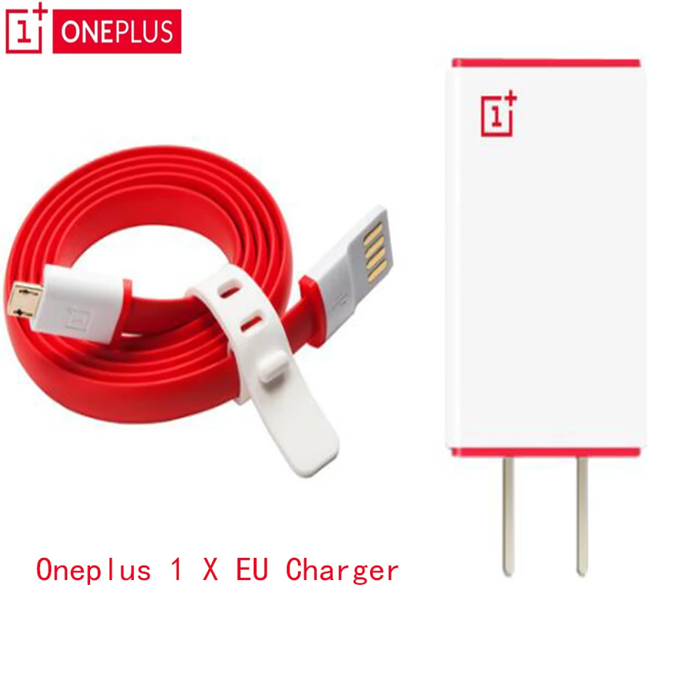 

Original OnePlus 1/X mobile phone charger 5V/2A EU US Usb wall Charger adapter 100cm Micro USB Cable for Oneplus 1/X
