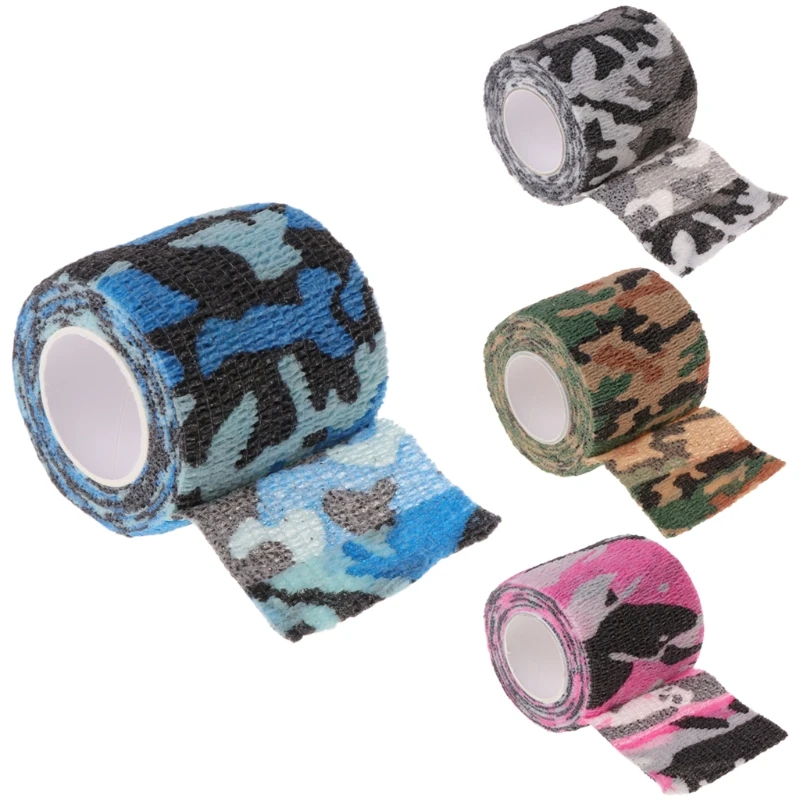 

Tattoo Self-adhesive Non-woven Elastic Bandage Grip Tube Cover Wrap Sport Tape