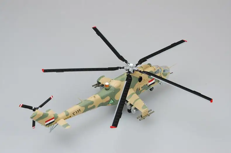 Ирак air force Mil Mi-24 задних вертолет 1/72 diecast easy model