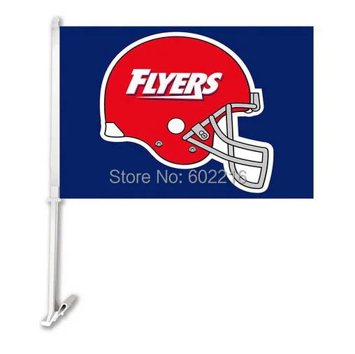 2pc dayton flyers ud university helmet car flag in flags banners dayton flyers flag