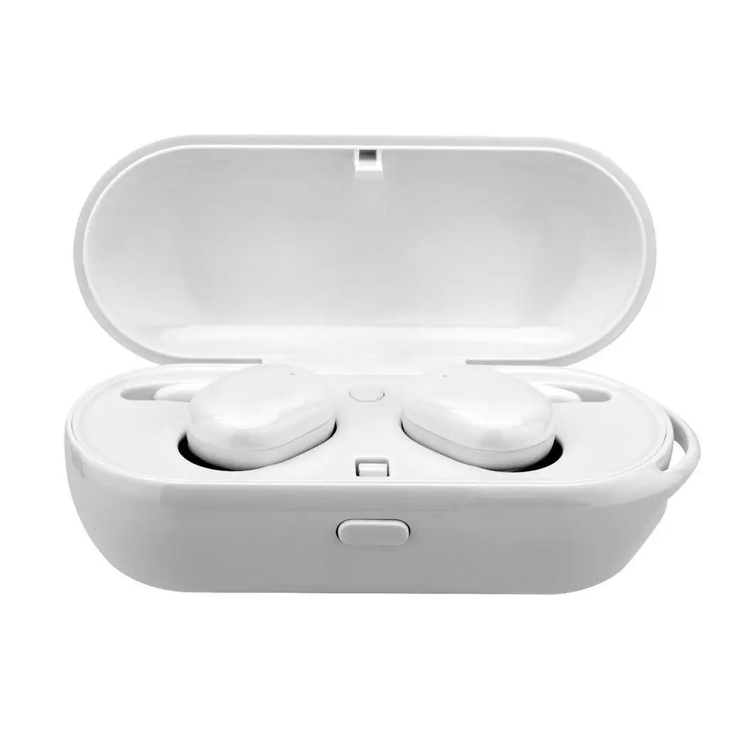 Унисекс повседневные Многофункциональные Музыкальные bluetooth-наушники 20-16000Hz зарядная коробка 32 95dB 10 m V5.0 - Цвет: white