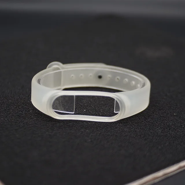 Браслет mi jobs для mi band 3 силиконовый ремешок на запястье для Xiaomi mi band 3 браслет для часов браслет Correa mi band 4 ремешок - Color: transparent