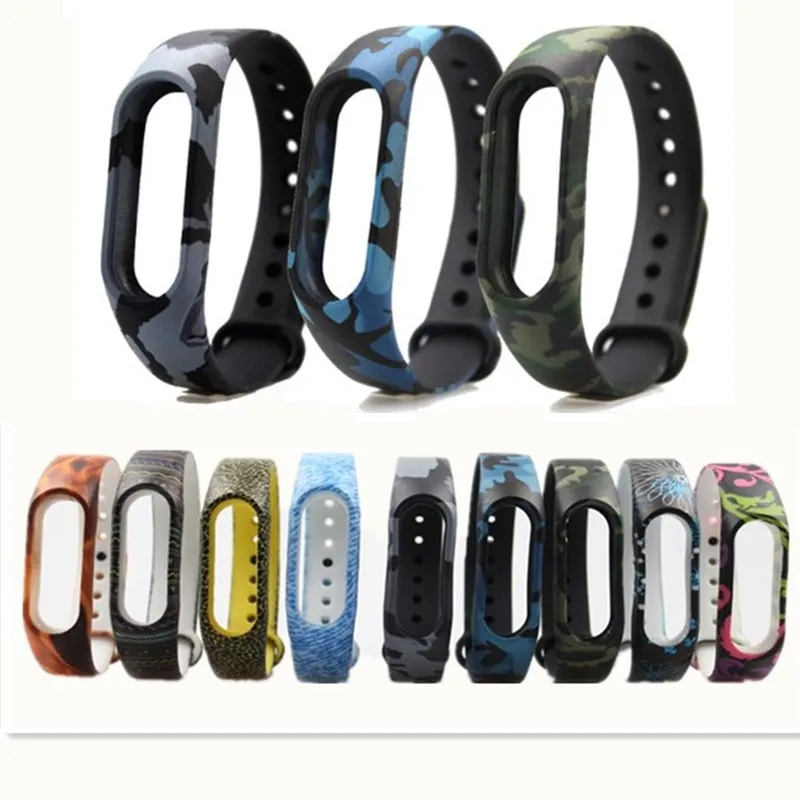 Bracelets mi band 2 Wristband Silicone Colorful Miband Strap Bracelet men's watch smartwatch Accessories For Mi Band | Электроника